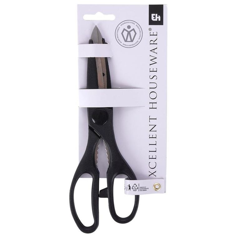 Excellent Houseware, nożyczki uniwersalne stalowe, 21 cm