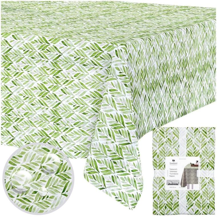 Excellent Houseware, obrus wodoodporny plamoodporny, 180-130 cm