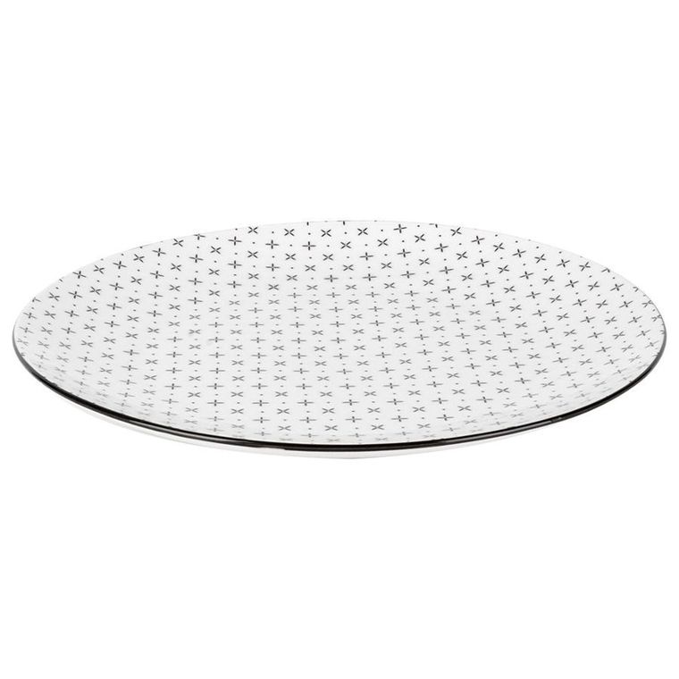 Excellent Houseware, serwis obiadowy, porcelanowy, 16 elementów