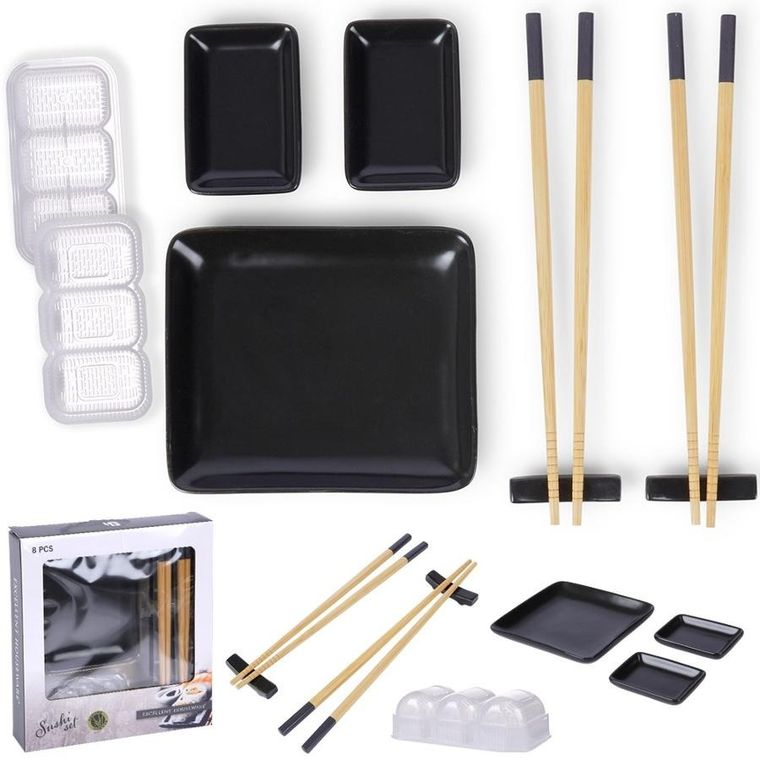 Excellent Houseware, zestaw do sushi, 8 elementów