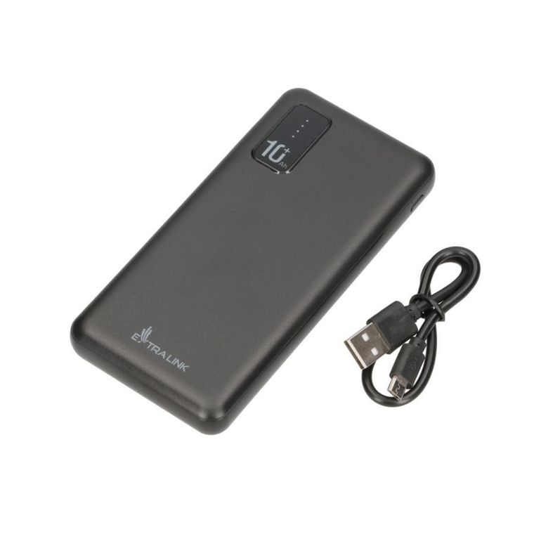 Extralink, EPB-098B 10000mAh, powerbank, USB-C