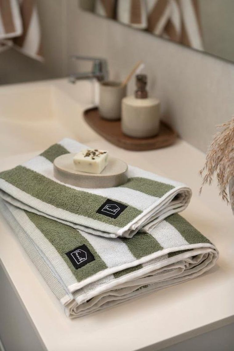 Fanni K, Hanko, ręcznik do rąk w paski, 50-70 cm