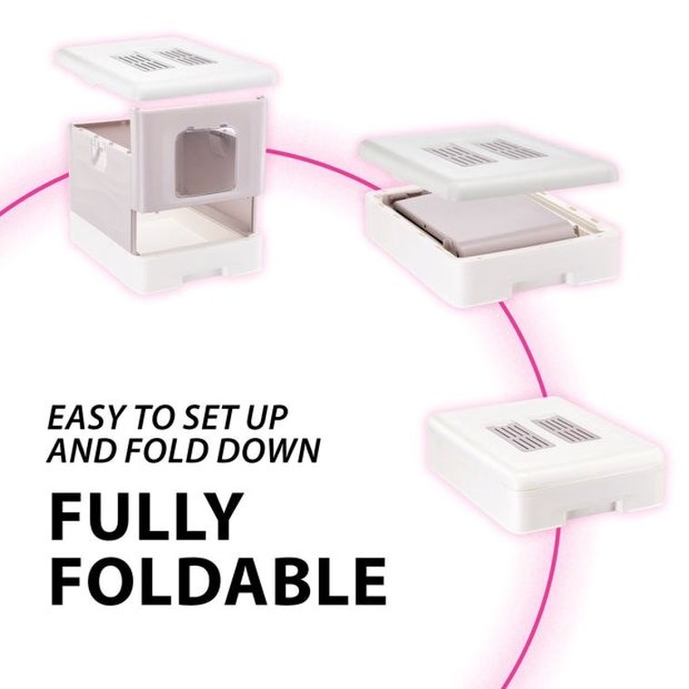 Ferplast, Sahara, kuweta dla kota, zielona