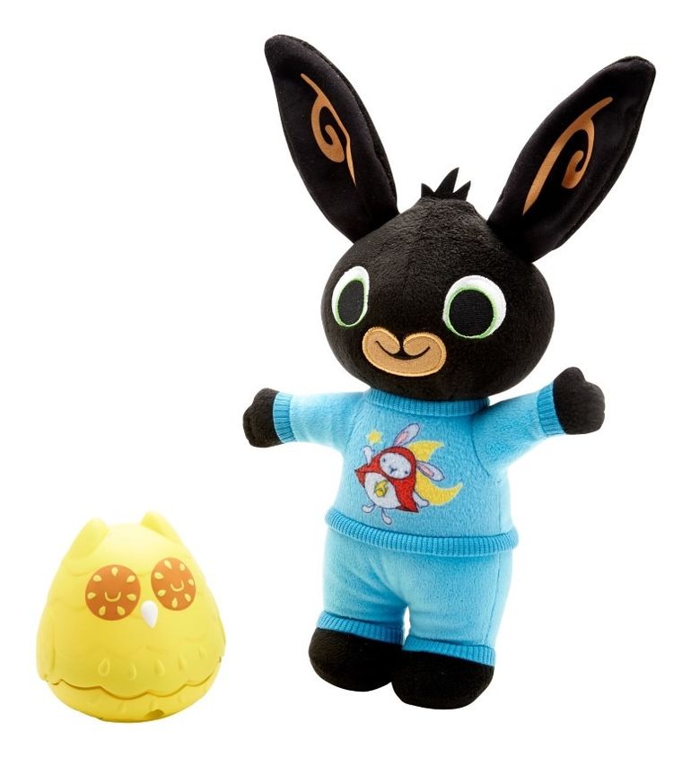 Fisher-Price, Bing, Bedtime Bing & Owly Nightlight, maskotka
