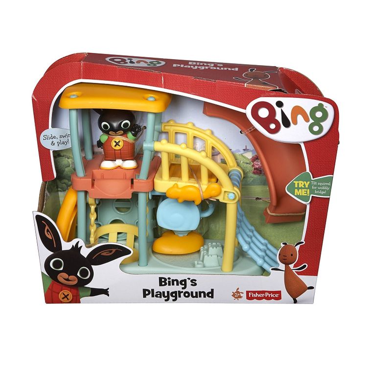Fisher-Price, Bing, Bing's Playground, zestaw z figurkami