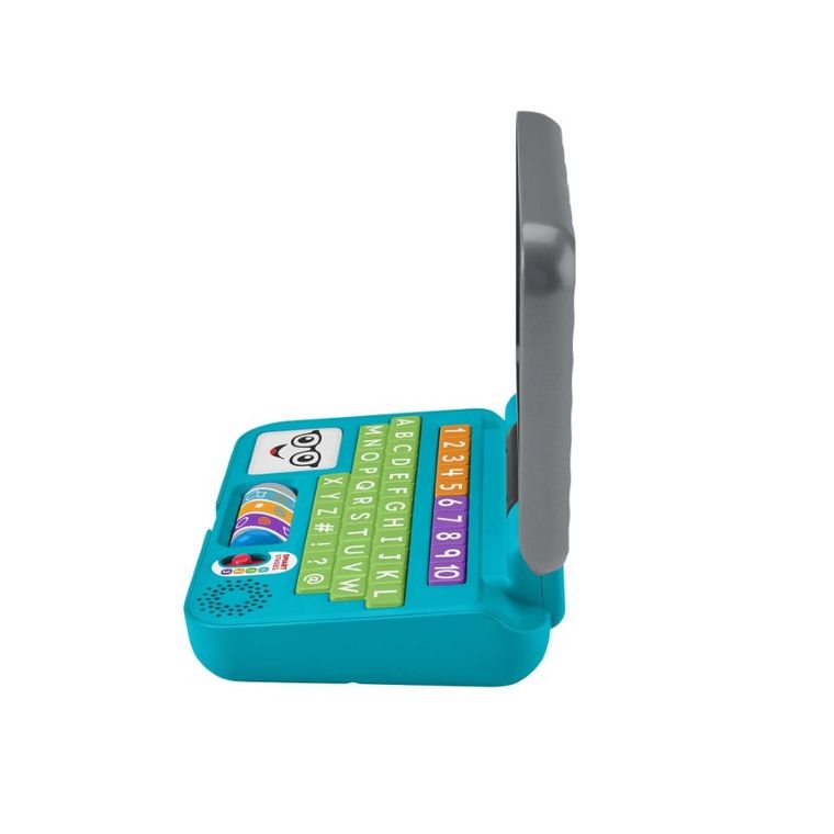 Fisher-Price, Edukacyjny Laptop "Porozmawiajmy", interaktywna zabawka niemowlęca