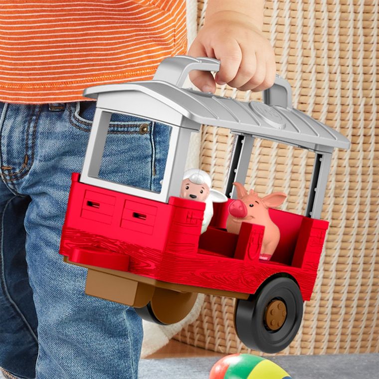 Fisher-Price, Little People, Traktor Opieka nad zwierzątkami, zestaw do zabawy