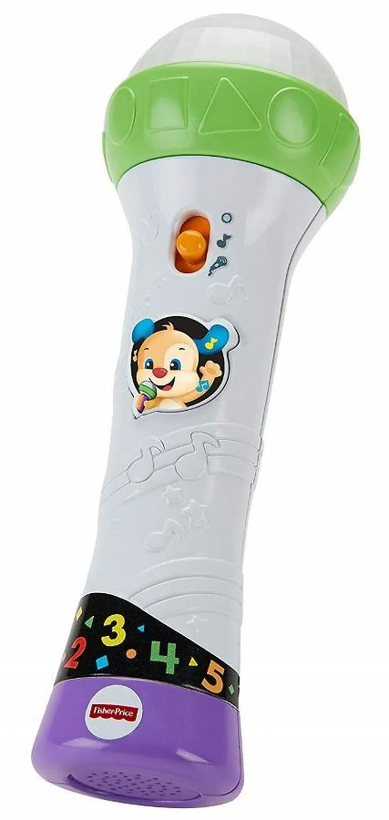 Fisher-Price, Mikrofon Malucha - Śpiewaj i nagrywaj!, zabawka niemowlęca