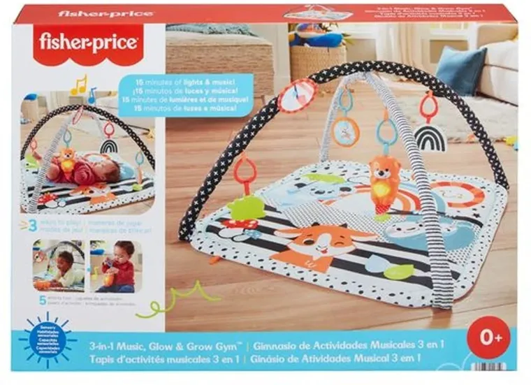Fisher-Price, Rośnij ze mną 3w1, mata edukacyjna
