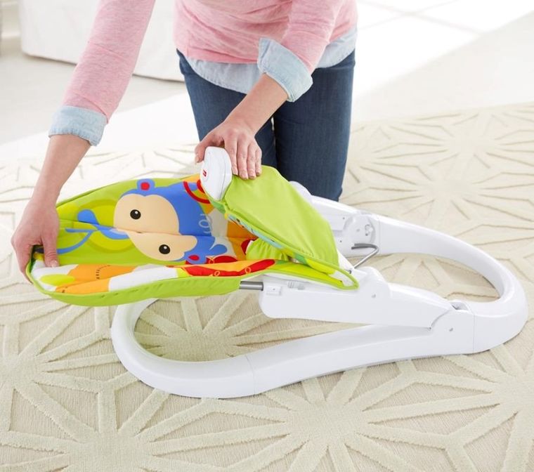 Fisher-Price, składany leżaczek z wibracjami