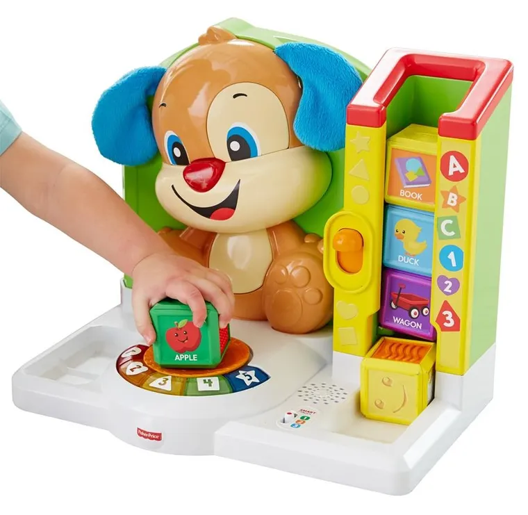 Fisher-Price, Ucz się i śmiej! Edukacyjna stacja Szczeniaczka - pierwsze słówka, zabawka interaktywna