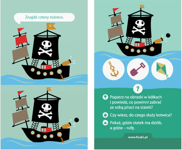 Fiszki. Grajki. Książeczka. 3-4 latki