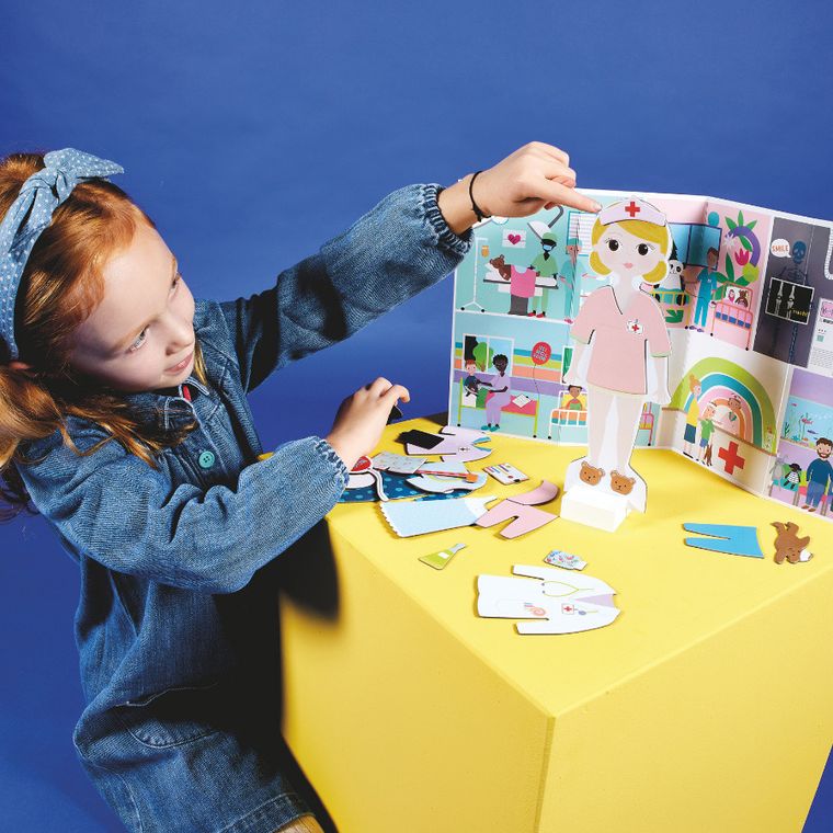 Floss & Rock, Florence, lalka magnetyczna, ubieranka