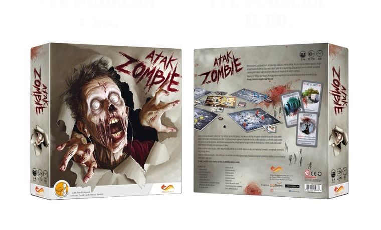 FoxGames, Atak Zombie. gra planszowa