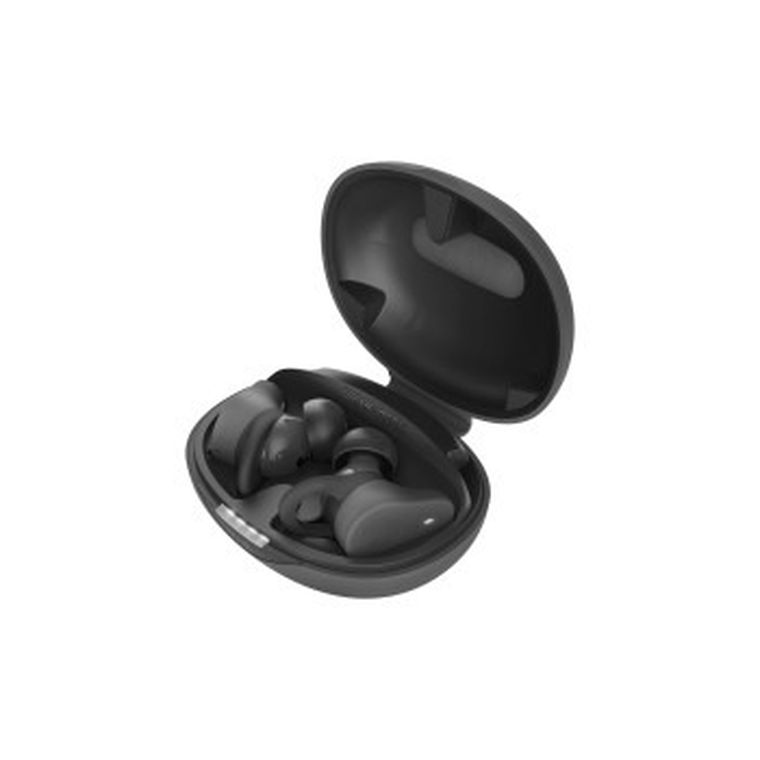 Fresh 'n Rebel, słuchawki bezprzewodowe, Twins rush z anc sportowe dokanałowe, storm grey