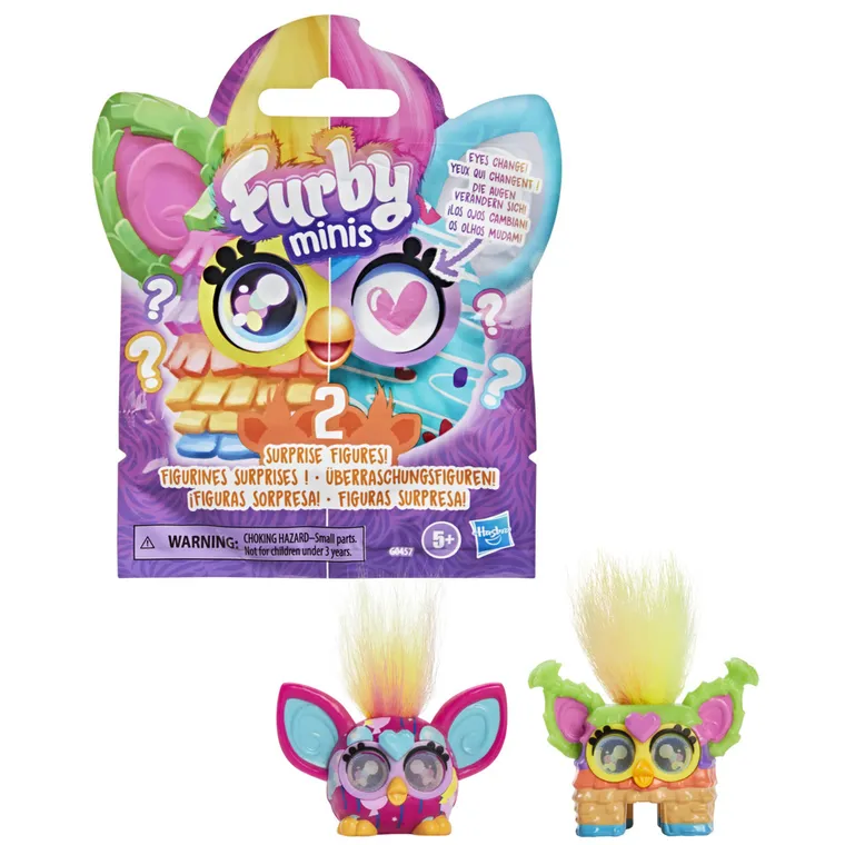 Furby Mini, 2-pak figurek, torebka niespodzianka, 1 szt.