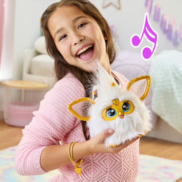 Furby, Złota Blask, pluszowa zabawka elektroniczna