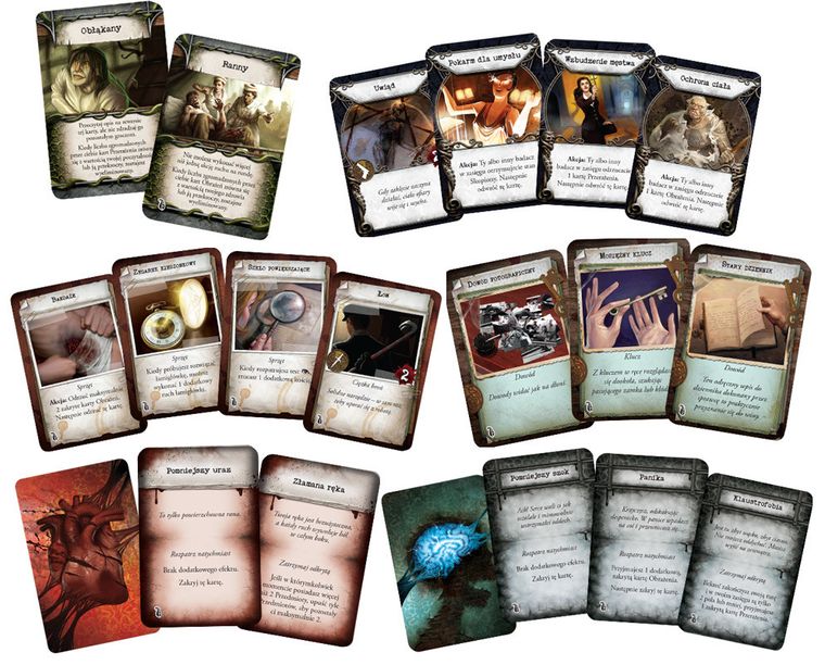 Galakta, Posiadłość szaleństwa, 2 edycja, gra strategiczna