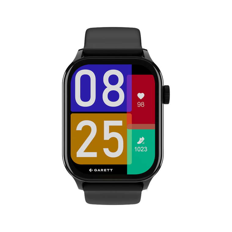 Garett, GRC Activity 3, smartwatch, czarny