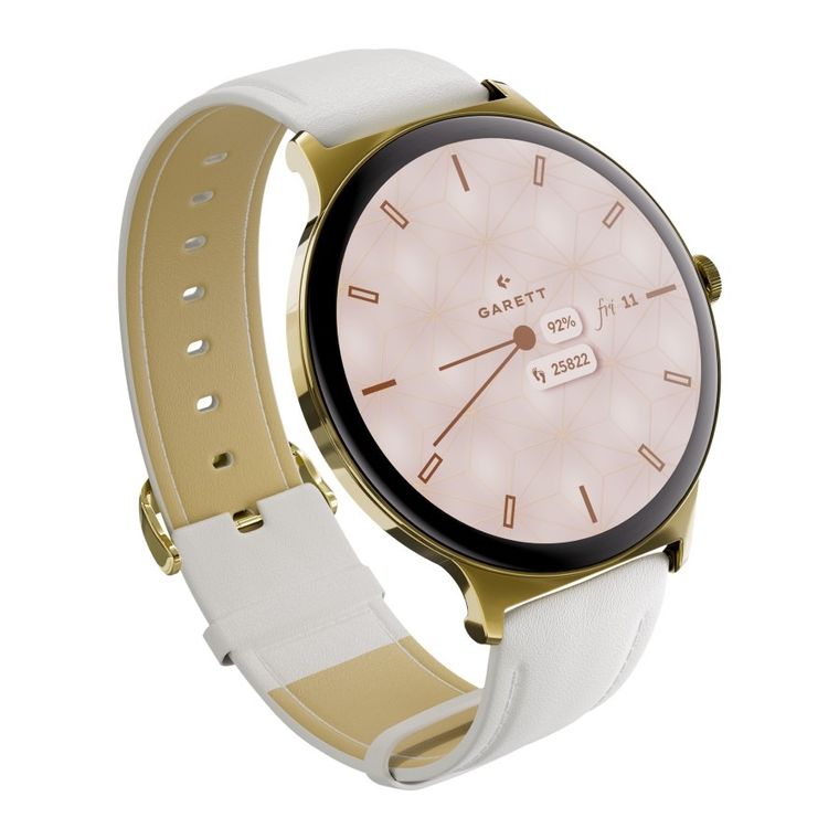 Garett, Verona 2, smartwatch, złoty stalowy