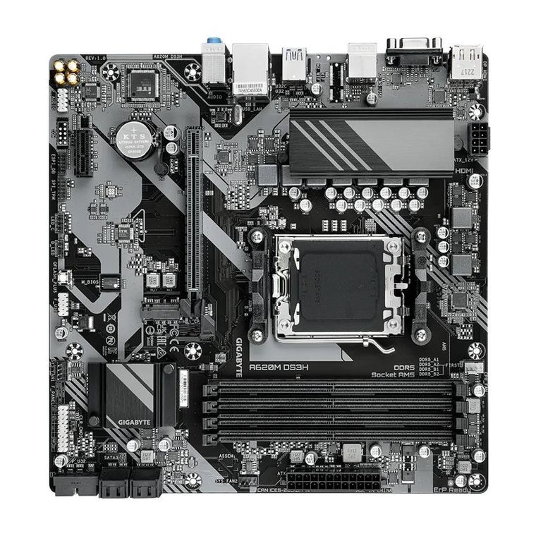 Gigabyte, płyta główna, A620M DS3H AM5 4DDR5 HDMI/DP M.2 mATX