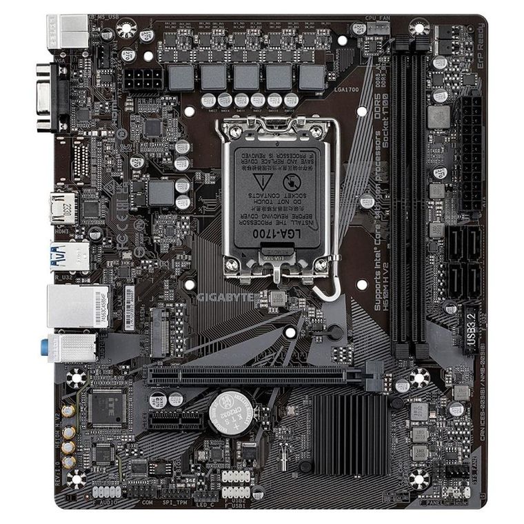 Gigabyte, płyta główna, H610M H V2 s1700 2DDR5 HDMI/DSUB M.2 mATX