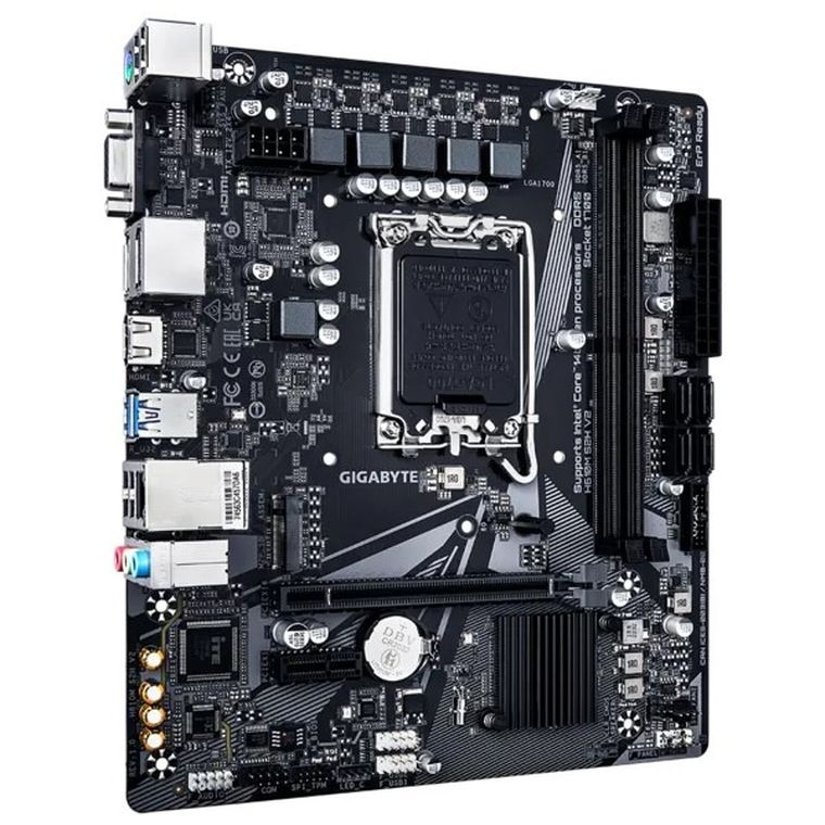 Gigabyte, płyta główna, H610M S2H V2 s1700 2DDR 5 DP/HDMI/DSUB M.2 mATX