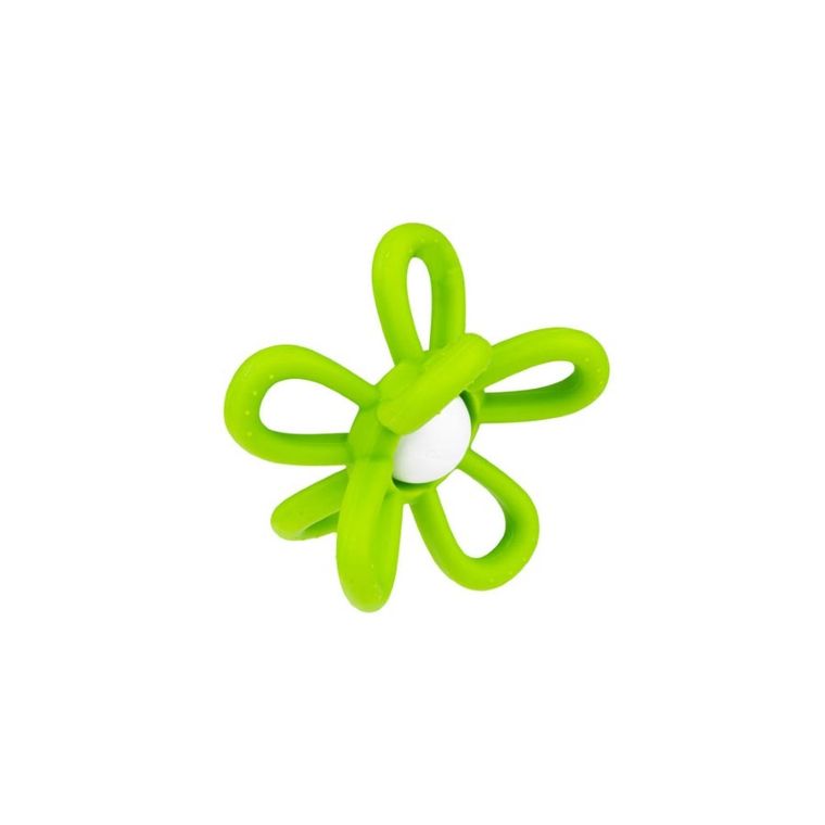 GiliGums, Kwiatek, gryzak, grzechotka, zielona