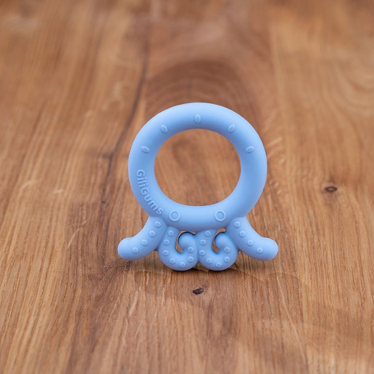 GiliGums, Ośmiornica, gryzak, baby jasnoniebieski