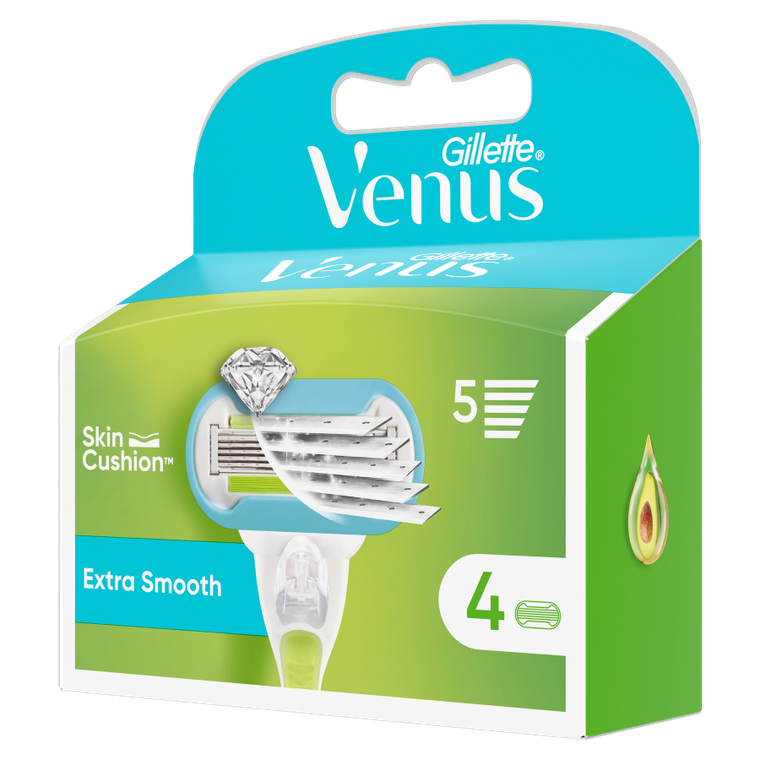 Gillette, Venus Embrace, wymienne ostrza do maszynki do golenia, 4 szt.