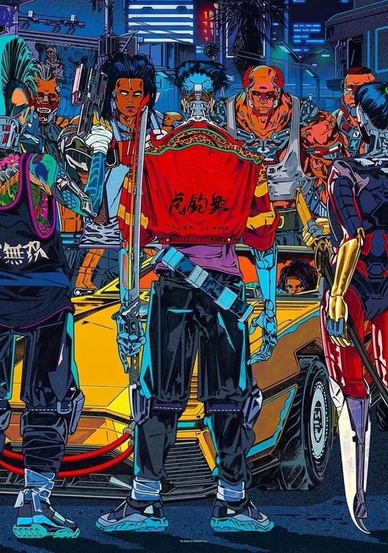 Good Loot, Cyberpunk 2077, Kickdown, puzzle, 1000 elementów