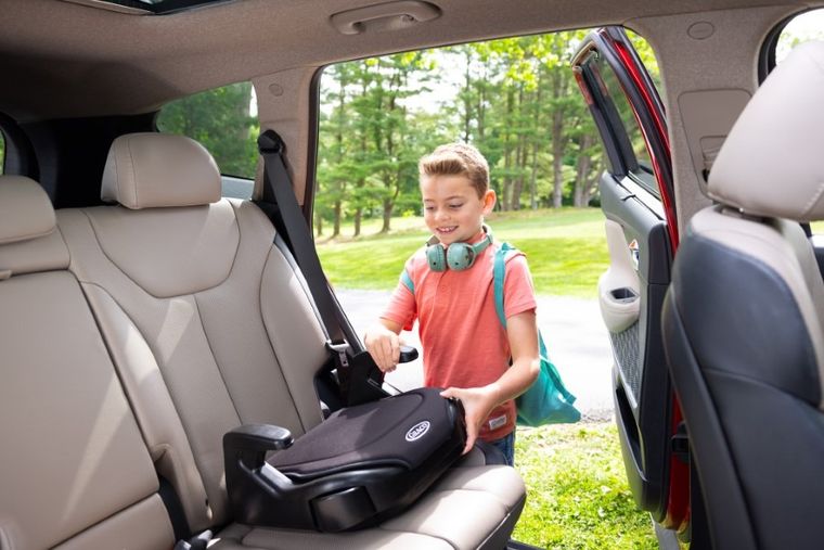 Graco, Booster Basic, I-size, podstawka samochodowa, 135-150 cm, Midnight