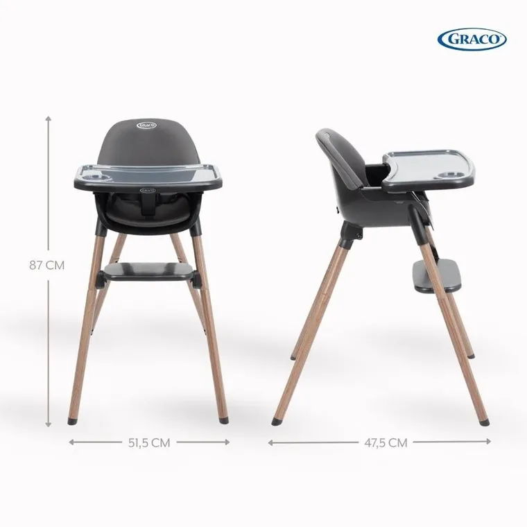 Graco, Presti, krzesełko do karmienia 3w1