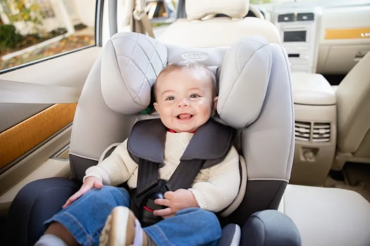 Graco, Slimfit 3w1, fotelik samochodowy, Iron, 40-150 cm