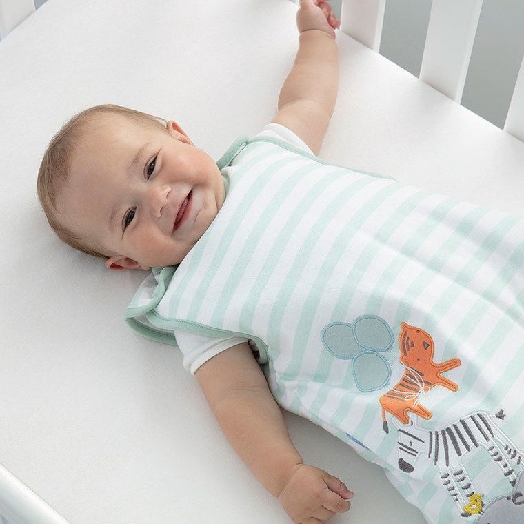 Gro Company, Grobag Jungle Stack, śpiworek, grubość 1 tog, 0-6m