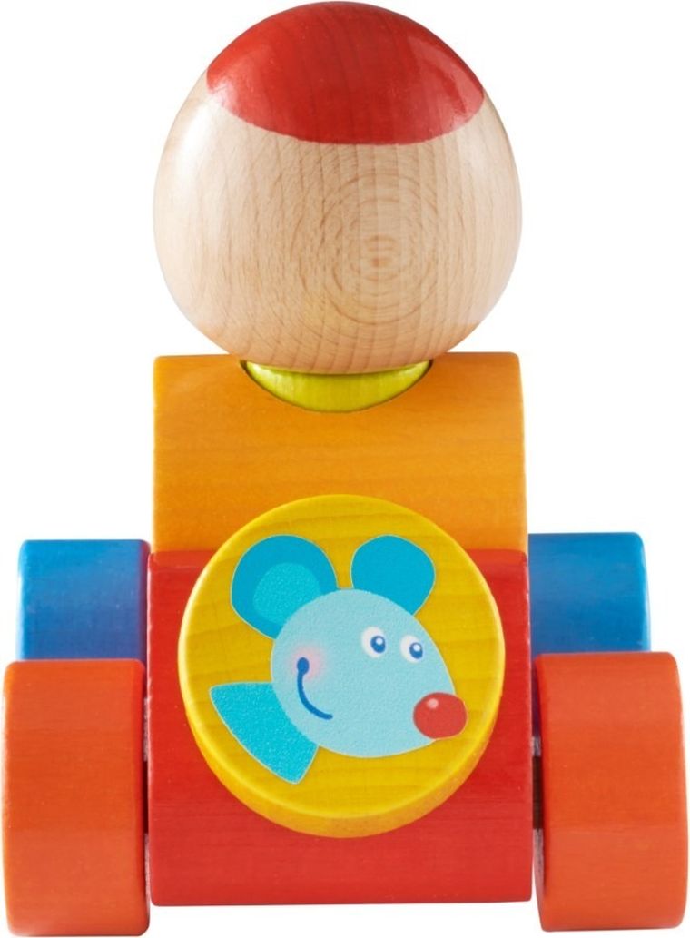 Haba, Ben, Auto odkrywców, pojazd drewniany