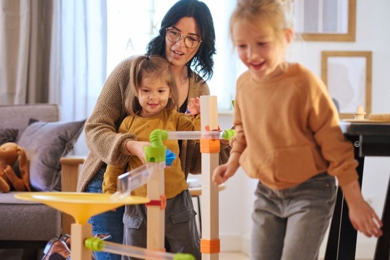 Haba, kullerbu, kulodrom, duży zestaw konstrukcyjny