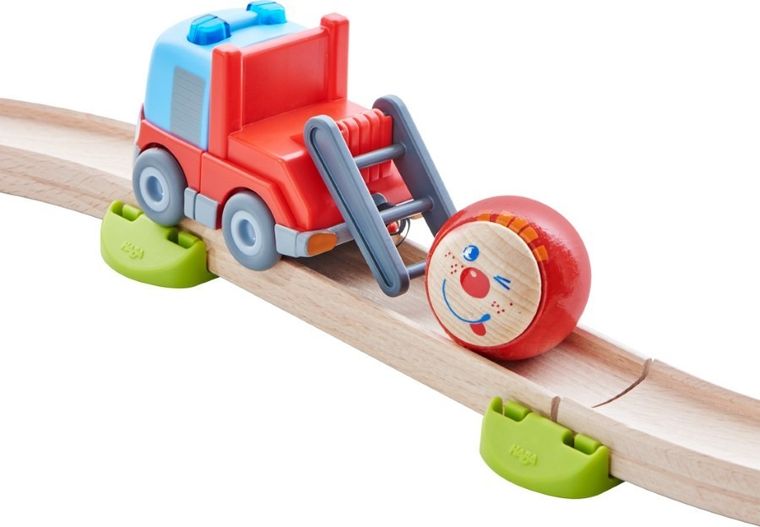 Haba, kullerbu, wóz strażacki, pojazd z drabinką