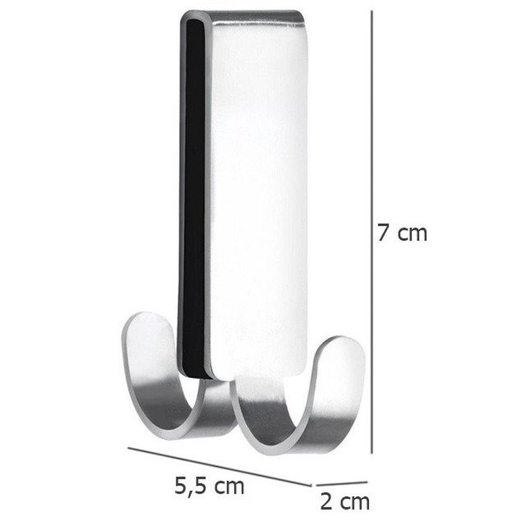 Hak na ręczniki, Vieste, podwójny uchwyt