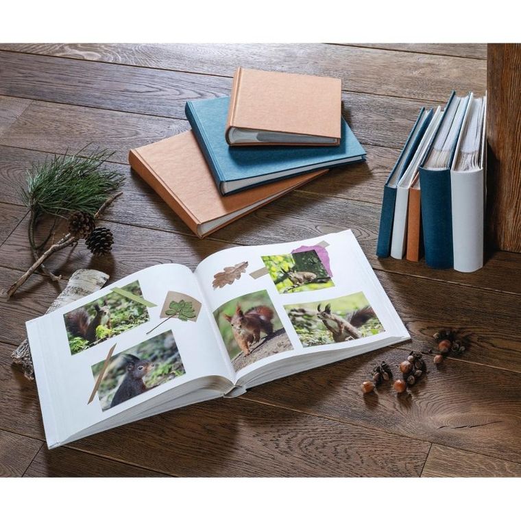 Hama, album do zdjęć, jumbo Wrinkled, 30-30 na 100 zdjęć, brązowy