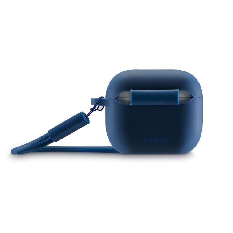 Hama, etui na słuchawki airpod Apple World 3 generacji, niebieskie