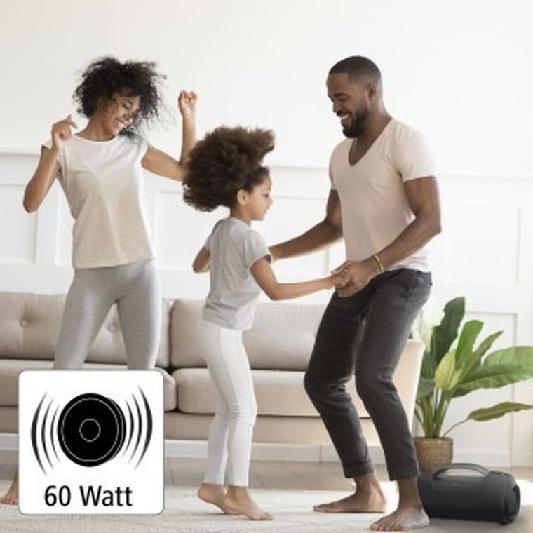 Hama, głośnik mobilny bluetooth, soundbarrel, czarny