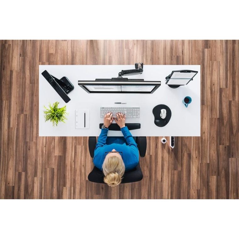 Hama, podkładka ergonomiczna, pod mysz do laptopa, czarna