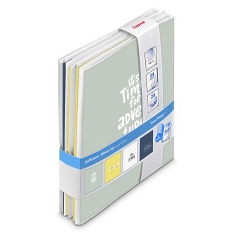 Hama, zestaw 4 albumów good things, 10-15/24 miękka okładka