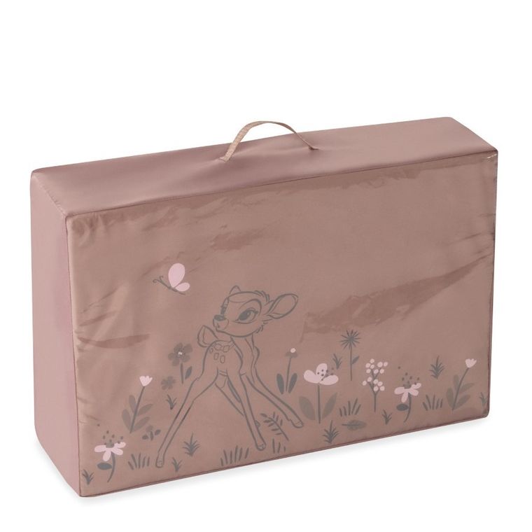 Hauck, Bambi, Sleeper, materac 2w1, Rose, 60-120 cm