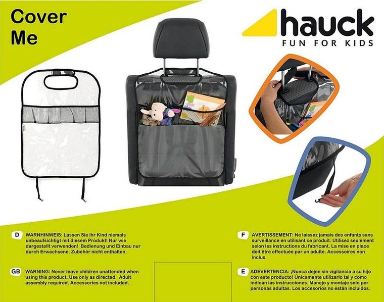 Hauck, ochraniacz na fotel, Cover Me