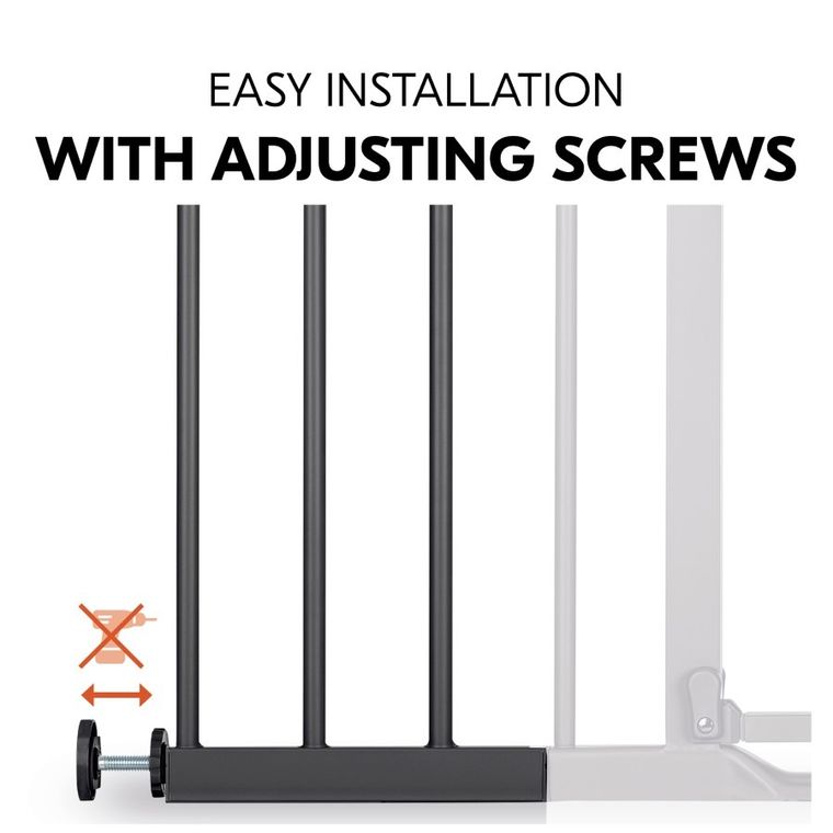 Hauck, rozszerzenie bramki bezpieczeństwa 21 cm, black