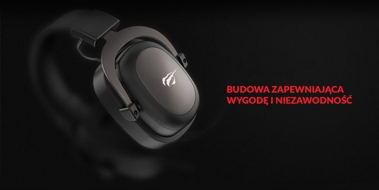 Havit, słuchawki, H2002D, ciemnobrązowe