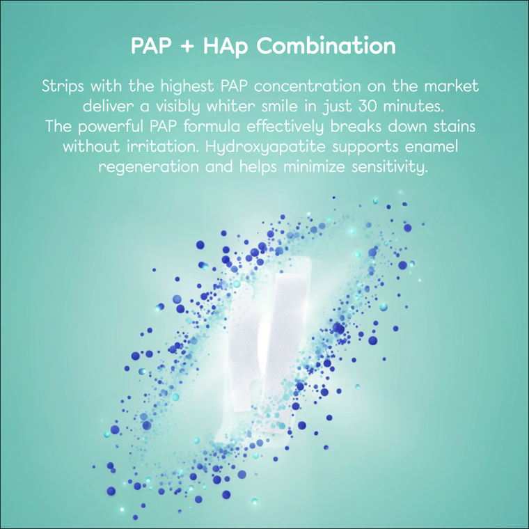 Hello Coco, Whitening Strips, paski wybielające z pap, 10 szt.