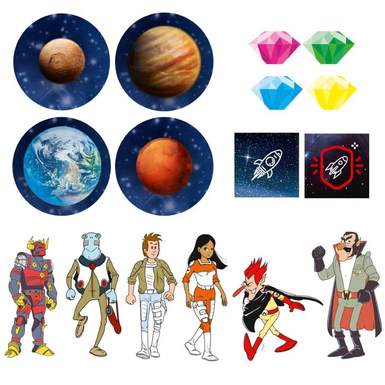 Hipokampus, Był sobie kosmos, gra familijna